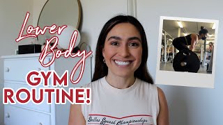 Current Lower Body Routine: Leg Day Exercises to Ease Back into the Gym