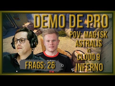 [PT] zorlaK Analisa: PoV MAG1SK - ASTRALIS vs CLOUD 9 - INFERNO [Demo de Pro]
