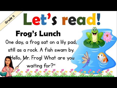 READING COMPREHENSION / GRADE 5 - PART 1 / PRACTICE READING