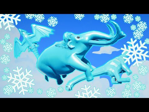 SNOW CANNON - EPIC FREEZE EVERY UNIT | TABS - Totally Accurate Battle Simulator