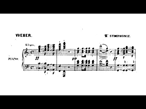 Carl Maria von Weber – Symphony No.2, in C major