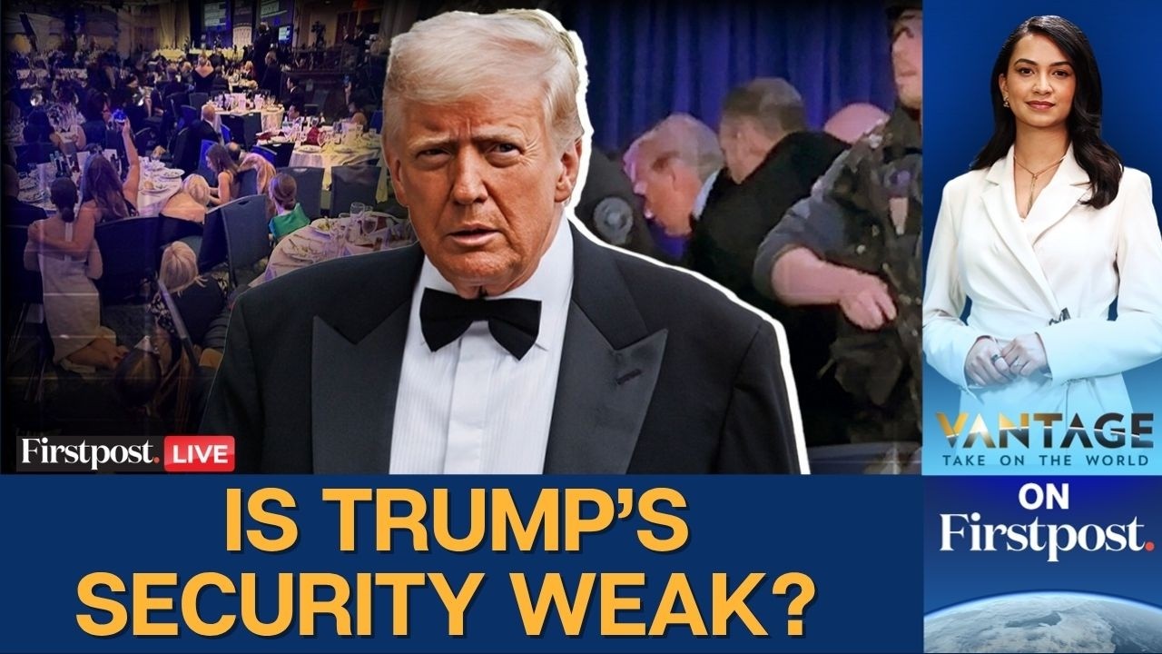 LIVE | Decoding Trump’s Security: Questions Arise After Washington Shooting | Vantage on Firstpost
