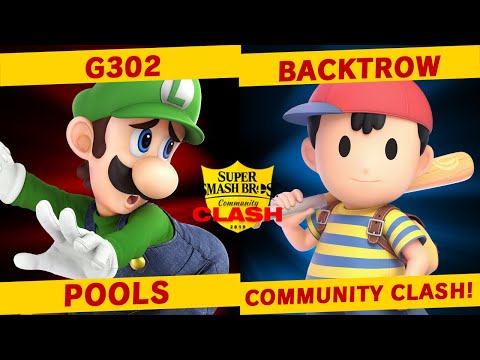 G302(Luigi) vs Backtrow(Ness) - Pools - Community Clash!