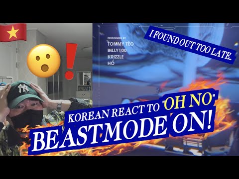 🇻🇳🇰🇷🔥Korean Hiphop Junkie react to TOMMY TÈO X BILLY100 X KRIZZLE X HỔ - OH NO (VNM/ENG SUB)