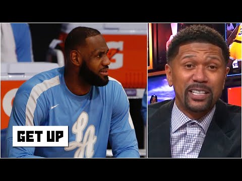 賈倫-羅斯期待湖人隊能把勒布朗-詹姆斯帶回家。 (Jalen Rose expects the Lakers to load manage LeBron James | Get Up)