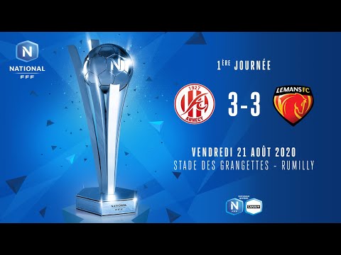 J1 | FC Annecy - Le Mans FC (3-3), le résumé | National FFF 2020-2021