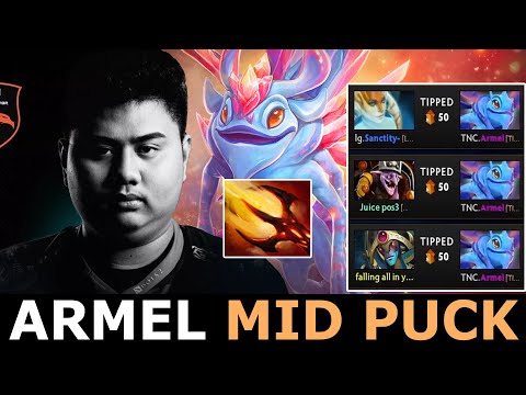 ARMEL DAGON BUILD PUCK vs GABBI TERRORBLADE | DOTA 2 Gameplay