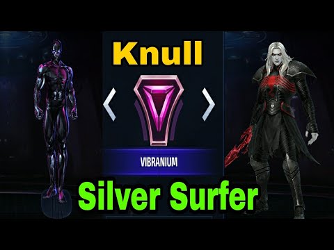 Silver Surfer vs Knull On Timeline Battle Vibranium League  - Marvel Future Fight