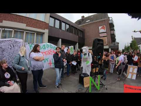 Schüler aus Kleve 1 Niederrhein weiter Streik in Geldern 17.5.19