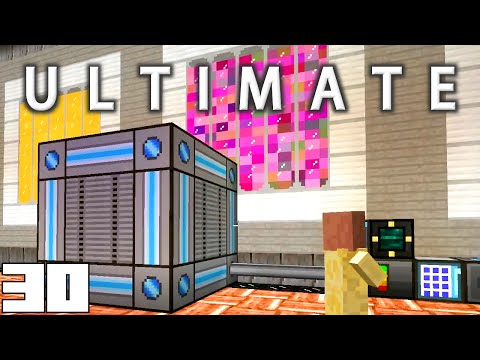 Minecraft Mods FTB Ultimate - AE CRAFTING  !!! [E30] (HermitCraft Modded Server)
