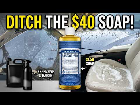 Stop Wasting $40 — This $1.50 Soap Outperforms Any Brand and Doesn't Poison Your Driveway