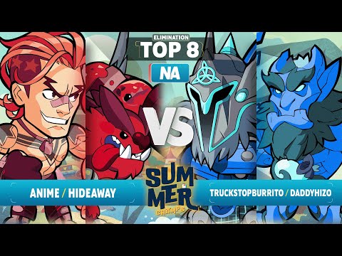 Anime & Hideaway vs TruckStopBurrito & HiZo - Elimination Top 8 - Summer Championship 2023 - NA 2v2