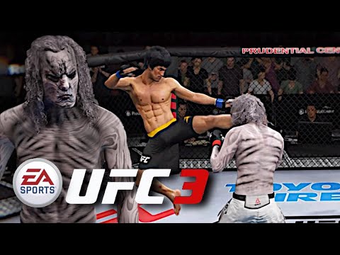 BRUCE LEE vs WHITE WALKER (Ancient undead in Game of Thrones) EA SPORTS UFC3