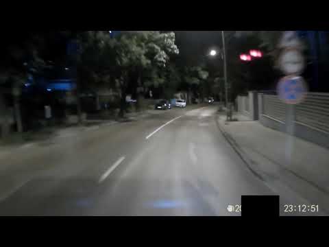 2021 990-es éjszakai járat teljes útvonal eredeti sebesség.