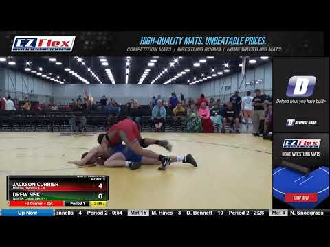Mat 16 138 Jackson Currier North Dakota 1 Vs Drew Sisk North Carolina 1
