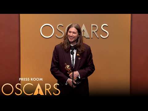 Sinners Best Original Score Press Room Speech | 98th Oscars (2026)