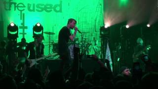 The Used 15th Anni. &quot;Fresh Prince&quot;and &quot;Greener With The Scenery&quot; Live @Observatory Santa Ana 5-30-16
