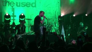 The Used 15th Anni. &quot;Fresh Prince&quot;and &quot;Greener With The Scenery&quot; Live @Observatory Santa Ana 5-30-16