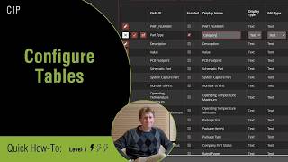Configure Your CIP Database With CUSTOMizable Tables Now
