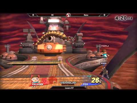 Versus Weekly 7/2/15 - Losers R7 - DC (Villager) vs. Kazu (Fox) - Smash 4