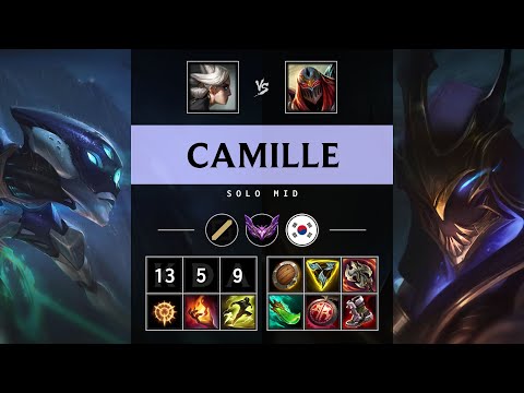 Camille Mid vs Zed - KR Master Patch 25.21