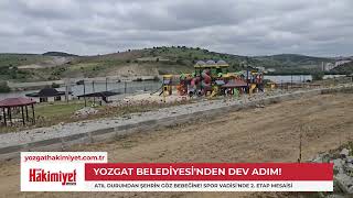 Yozgat Belediyesi Düğmeye Bastı! Spor Vadisi 2. Etap Projesinde Yoğun Mesai Başl