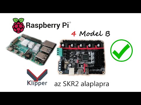 Raspberry Pi 4 B - Clipper for BTT SKR2 motherboard (part 2) [4K]
