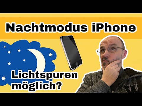 Nachtmodus iPhone: So funktioniert er, so gehen Lichtspuren!