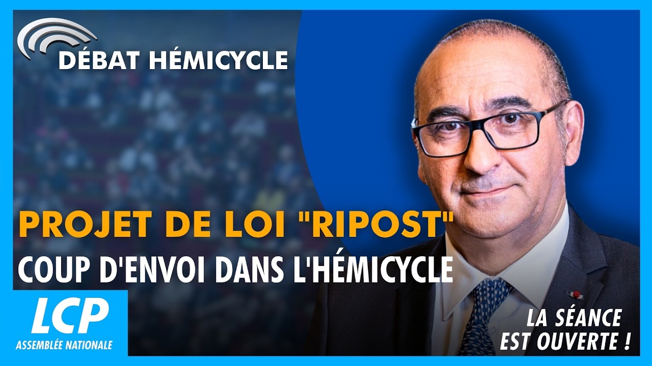 Illustration: Projet de loi RIPOST : 69 articles pour un « choc d'autorité » — l'Assemblée s'écharpe sur la sécurité