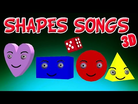 The Shapes Song | Shapes for children | Learn Shapes | Shapes Song Collection