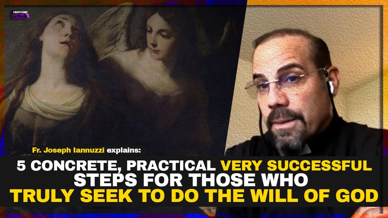 Fr. Iannuzzi: This, in my opinion, the most formidable tool we can discern God's will in our lives.