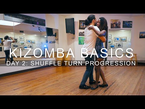 KIZOMBA & SEMBA BASICS DAY 2: Shuffle Turns