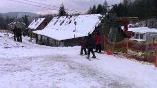 preview picture of video 'Narty w Lądku Zdrój wyciąg narciarski..'