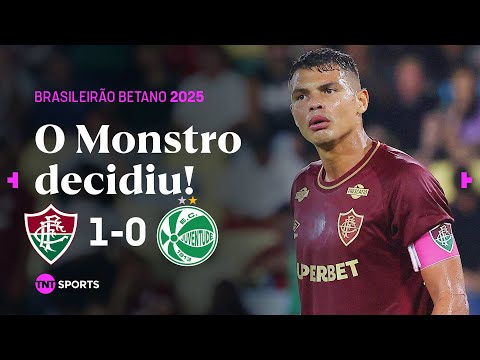 THIAGO SILVA MARCA GOLAÇO DA VITÓRIA NO ÚLTIMO MINUTO! FLUMINENSE 1X0 JUVENTUDE - MELHORES MOMENTOS
