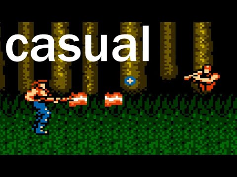 Casual Longplay: Super Contra (NES-NA port) full game session for 1 Player