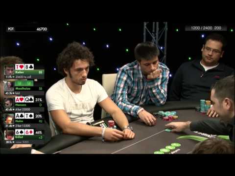 Unibet Open Copenhagen 2013 - Day 2 Interesting hands