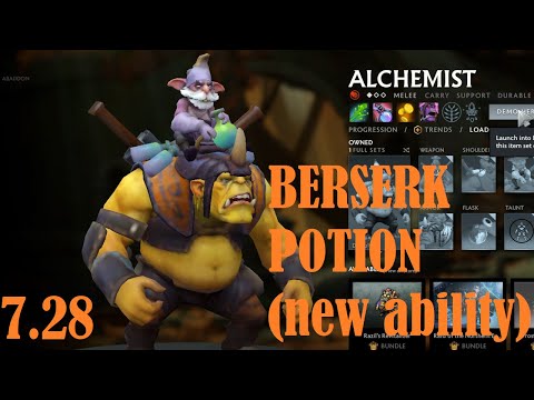 [ALCHEMIST] Update 7.28 Aghanim's Shard (New Ability)