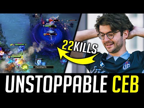 This is what happened when CEB play Mid Lane - 22 KILLS! DOTA 2