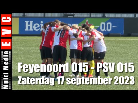 Feyenoord Onder 15  - PSV Onder 15 | Samenvatting met commentaar | 16 september 2023