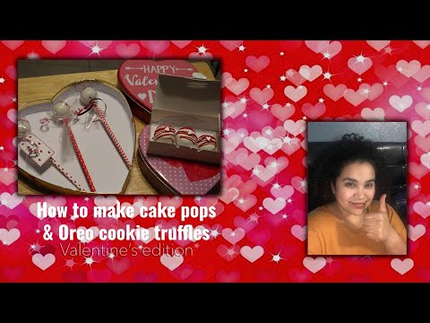 How to make cake pops & Oreo cookie truffles