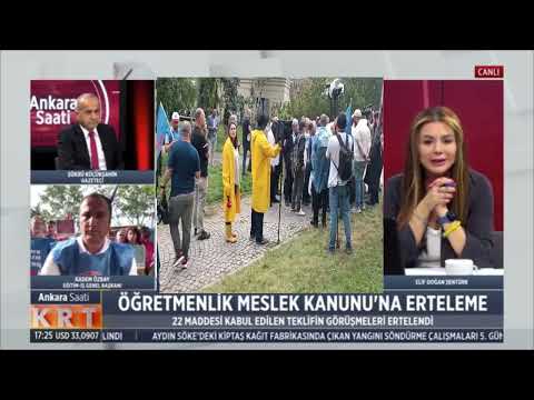 Genel Başkanımız Kadem Özbay, KRT Tv’de yayınlanan Ankara Saati programının canlı yayın konuğu oldu.16/07/2024 | EĞİTİM İŞ