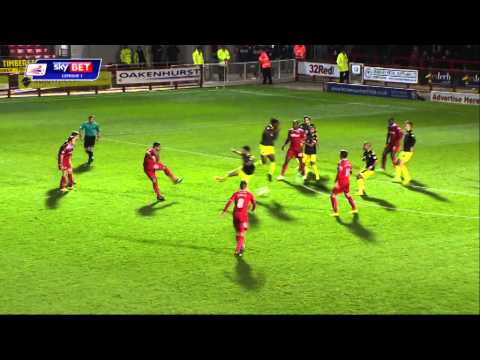 Crawley Town 1-0 Walsall - Sky Bet League 1 Season 2014/15