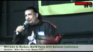 Workers World Party poem - &quot;I got my scope on you Tea Party Fascists&quot;