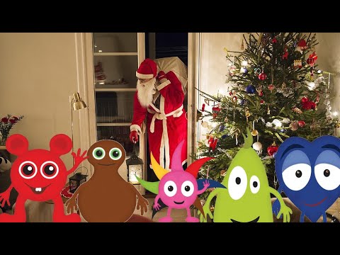 Babblarna firar julafton med tomten