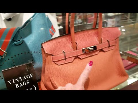 Vintage Hermes ~ Neiman Marcus Outlet Las Vegas, última chamada! Compre comigo!
