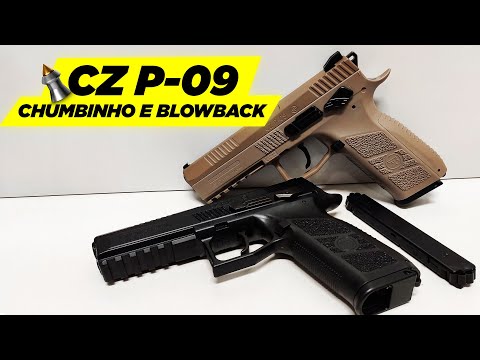 Pistola de Chumbinho CZ P-09 CO2 4.5mm ASG