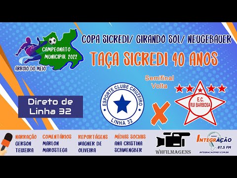 Semifinal: Cruzeiro x Rui Barbosa - Ao vivo