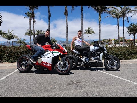 I rode Jaret Campisi's XDiavel! Is it better than my V4 Speciale?