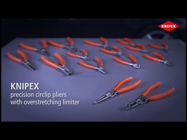 Video Teaser für KNIPEX Precision Circlip Pliers - For internal and external circlips
