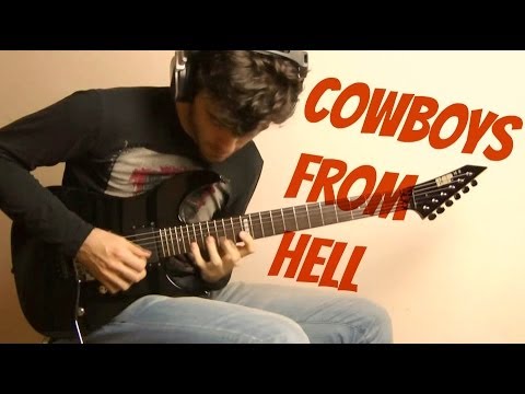 PanterA - Cowboys from Hell [solo cover] HD